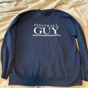 “Football Guy” Barstool Sports Crewneck LARGE